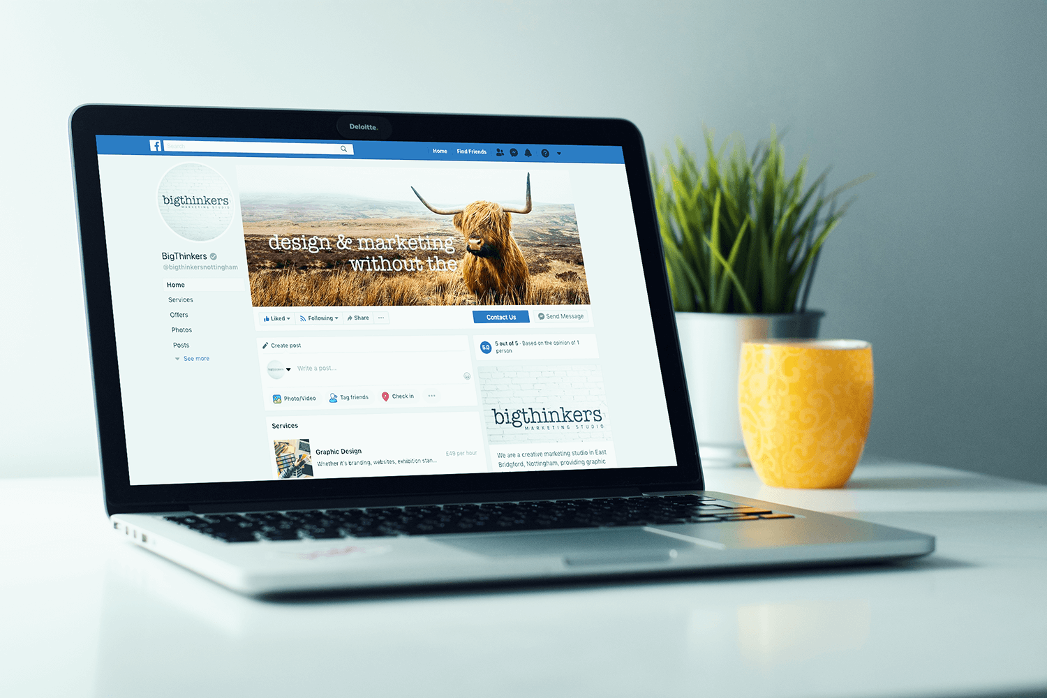 Facebook business page setup